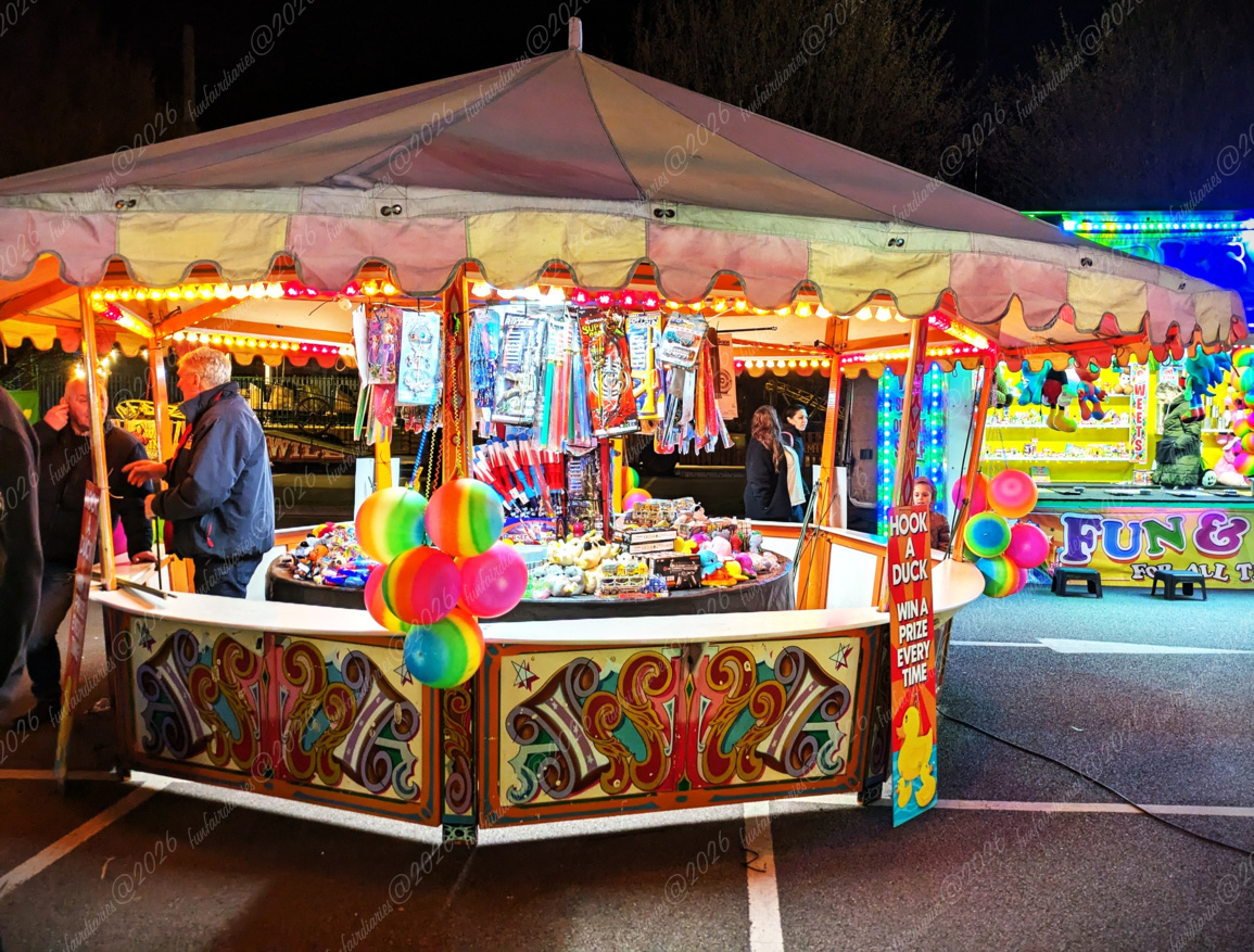 Phillip Grays Decorated Round Stall